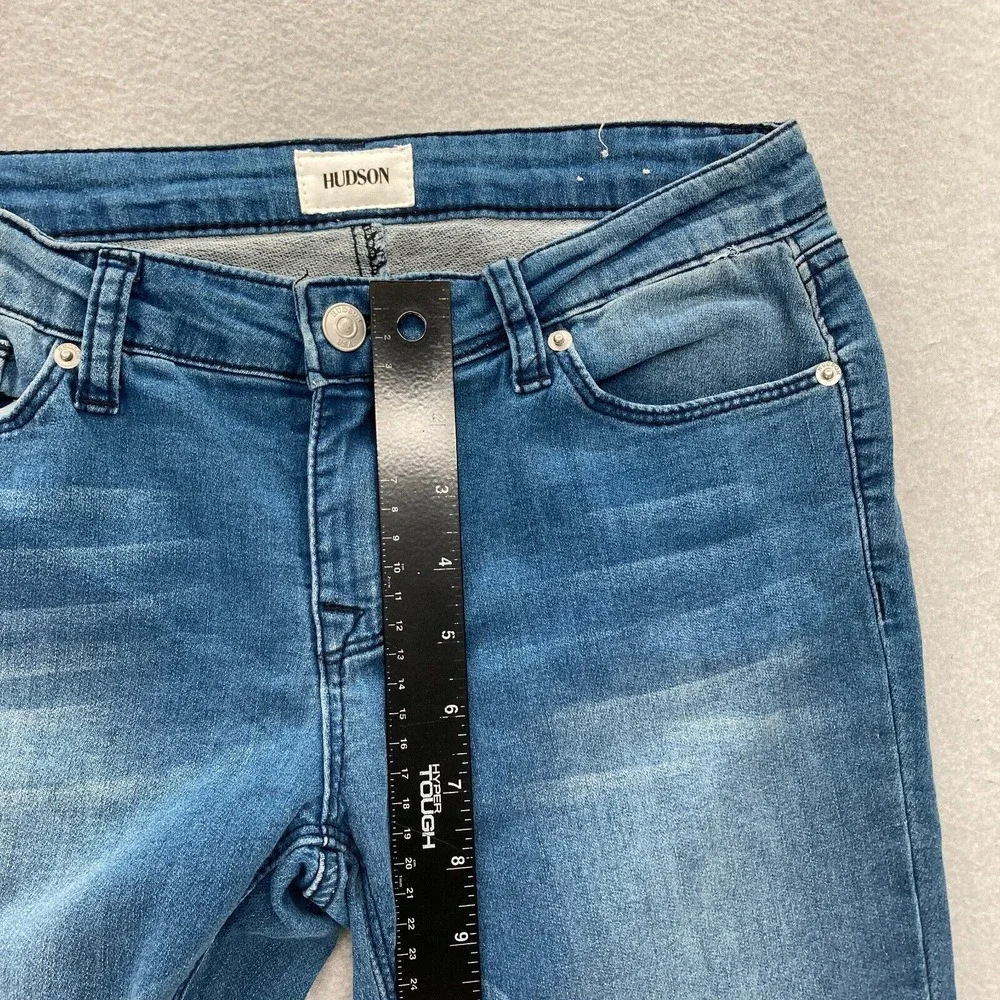 Hudson Kids Cailin Five Pocket Ankle Skinny Jeans Size‎ 16 Blue Stretch Denim